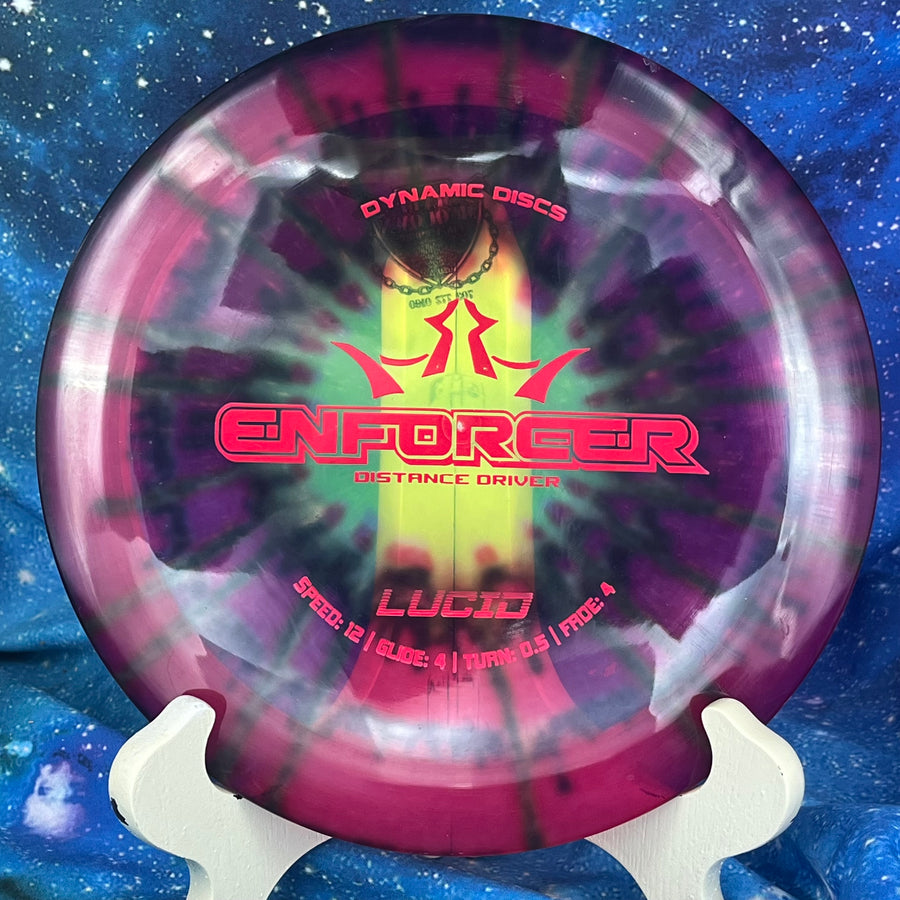 Pre-Owned - Dynamic Discs - Enforcer (Ricky Wysocki 2x Lucid Chameleon, DyeMax)