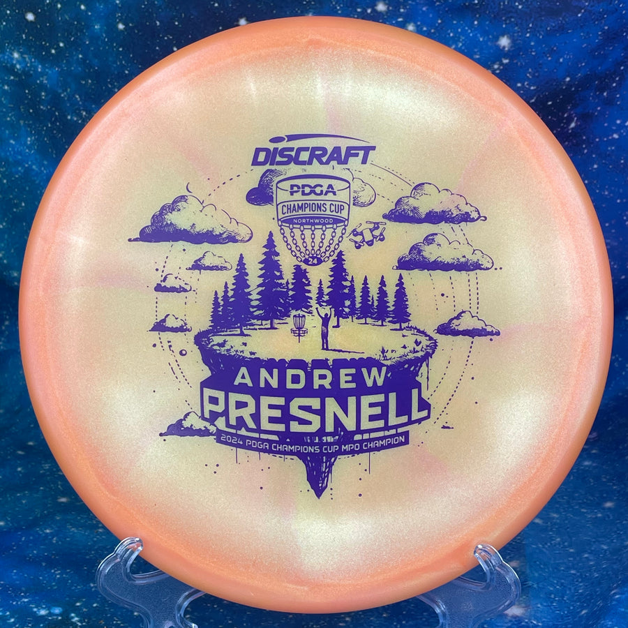 Discraft - Andrew Presnell Drone - Z Swirl Colorshift - 2024 Champion's Cup Champ.