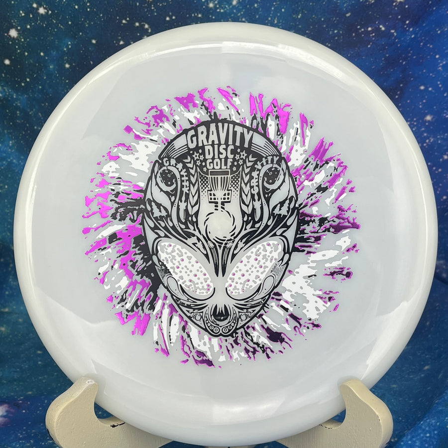 Prodiscus - Jokeri - Premium - Neon Alien Head - Special Edition 3-Foil Stamp