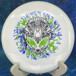 Wild Discs - Sea Otter - Lava - Neon Alien Head - Special Edition 3-Foil Stamp