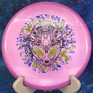 Wild Discs - Sea Otter - Lava - Neon Alien Head - Special Edition 3-Foil Stamp