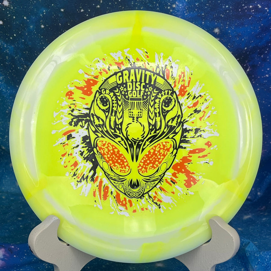 Infinite Discs -  Conqueror - Halo S-Blend - Neon Alien Head - Special Edition 3-Foil Stamp