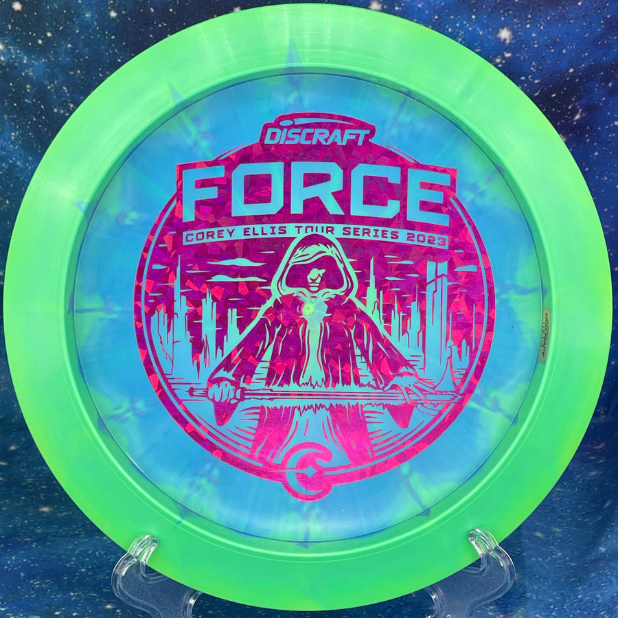 Discraft - 2023 Corey Ellis Tour Series Force - ESP Swirl - Unearthed