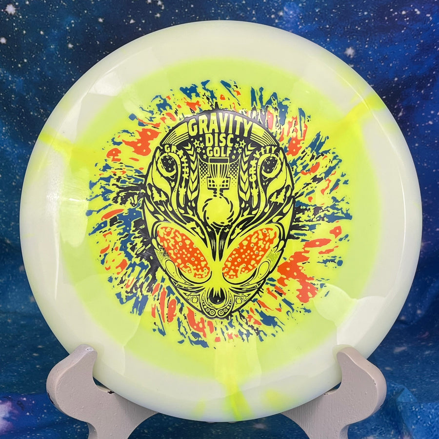 Infinite Discs -  Conqueror - Halo S-Blend - Neon Alien Head - Special Edition 3-Foil Stamp