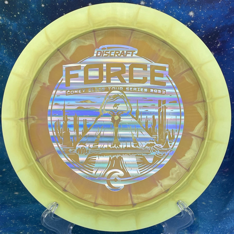 Discraft - 2023 Corey Ellis Tour Series Force - ESP Swirl - Unearthed