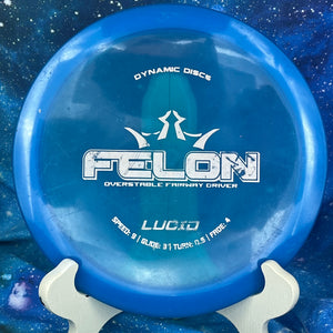 Pre-Owned - Dynamic Discs - Felon (DyeMax, Lucid-X Glimmer, Lucid Ice Orbit)