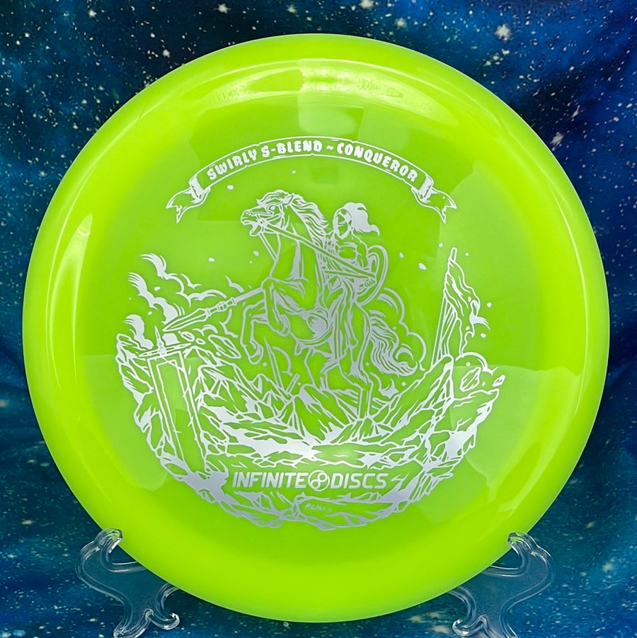 Infinite Discs - Conqueror - Swirly S-Blend - Run 1 - First Run