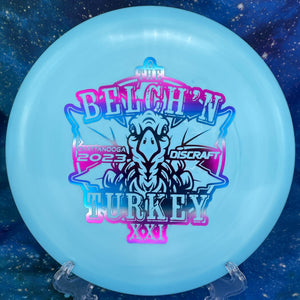 Discraft - Buzzz - ESP Color Glo - Belch'n Turkey Stamp