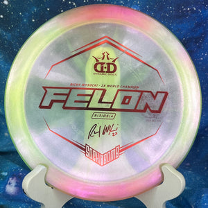 Pre-Owned - Dynamic Discs - Felon (DyeMax, Lucid-X Glimmer, Lucid Ice Orbit)