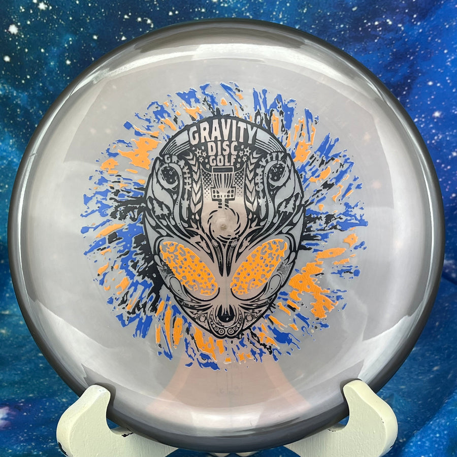 Prodiscus - Jokeri - Premium - Neon Alien Head - Special Edition 3-Foil Stamp