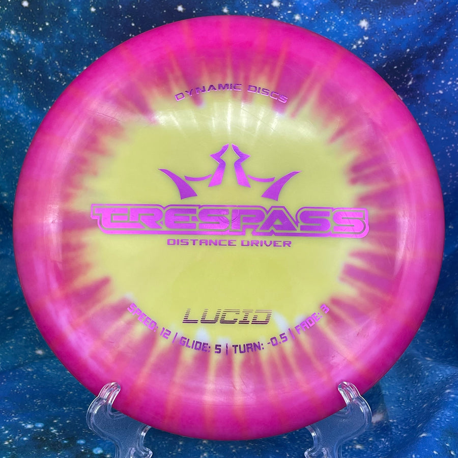 Pre-Owned - Dynamic Discs - Trespass (2020 Pro Worlds Opto Chameleon, MyDye Lucid)