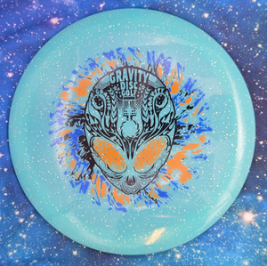 Infinite Discs - Sphinx - Metal Flake Glow C-Blend - Neon Alien Head - Special Edition 3-Foil Stamp