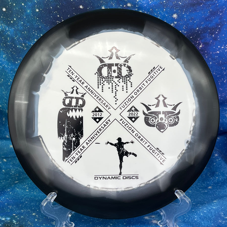 Dynamic Discs - Fugitive - Fuzion Orbit - 10 Year Anniversary Stamp